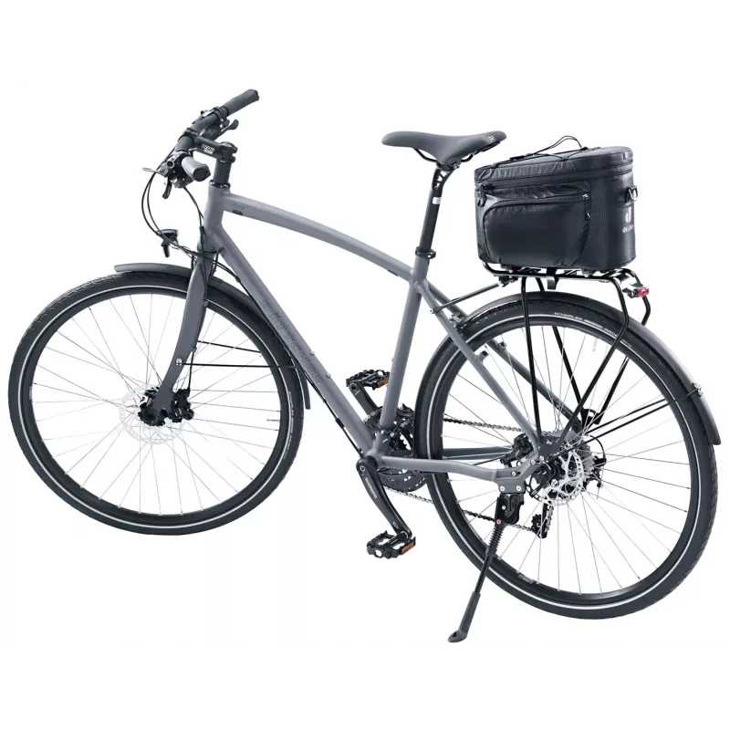 Jalgrattaraami kott DEUTER Rack Bag 10 KF — Tagumine 10 L, kangas, 180×310×250 mm