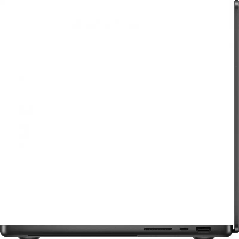 Apple MacBook Pro Space Black MDE34D/A - 35,6 cm (14''), M5 10-tuumaline kiip, 10-tuumaline GPU, 24 GB muutmälu, 1 TB SSD / ilma toiteadapterita