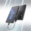 Akupank Extralink EPB-098B 10000 mAh, LiPo, 2× USB-A + 1× USB-C, must