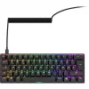 Klaviatuur Sharkoon 100065630 60% juhtmega USB QWERTZ saksa must