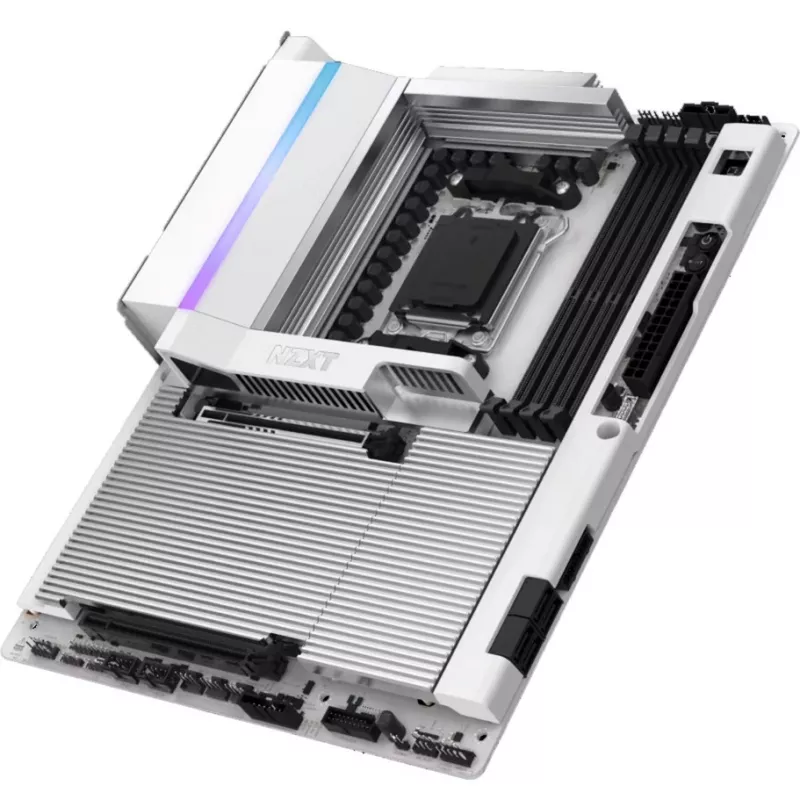 NZXT N9 X870E Valge AM5 DDR5 ATX Motherboard