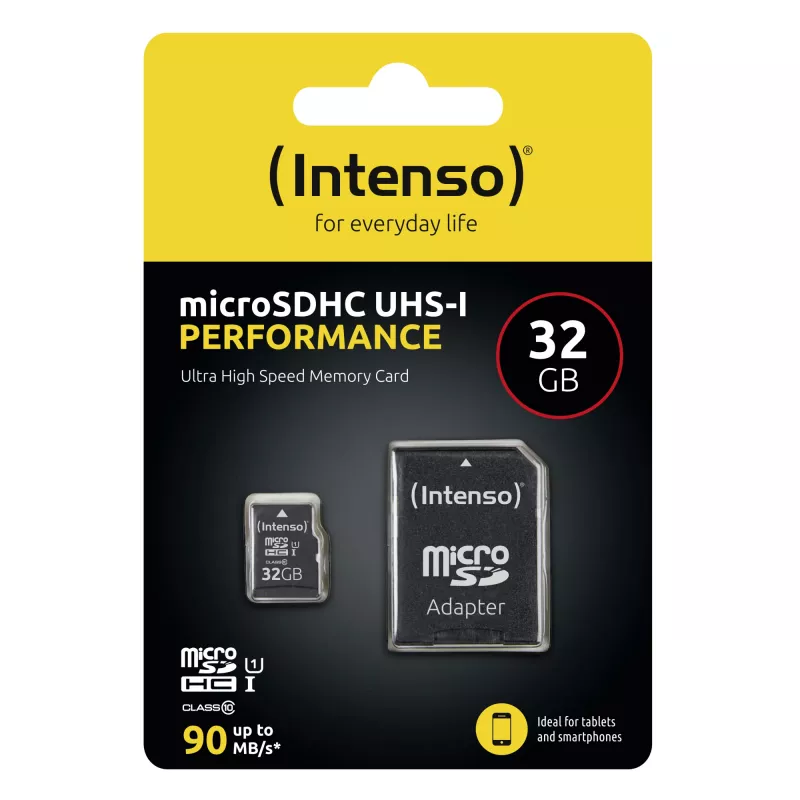Mälukaart Intenso 32GB MicroSD UHS-I Class 10 3424480