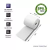 Qoltec 51892 Termorull 80 x 80 | 55g/m2 | 10 tk | BPA-vaba