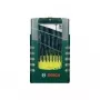 Puuriterade komplekt Bosch 2607017153 — HSS, 25 tk, DIN 338, silindriline vars