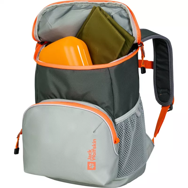 Jack Wolfskin Erlebnis Pack seljakott - roheline/oranž, 11 L