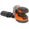 Must & Decker BDCROS18N-XJ kaasaskantav lihvmasin Orbitaallihvija 12000 p/min Must, Oranž