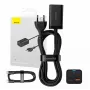 Laadija Baseus GaN3 Pro mobiiltelefon tahvelarvuti must vahelduvvool sisetingimustes 15 V 3 A