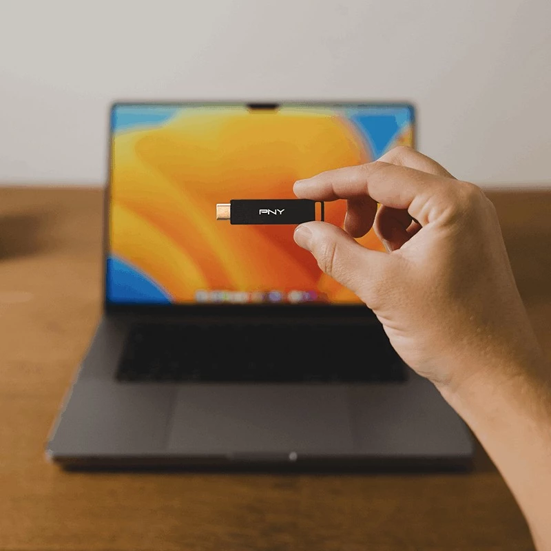PNY Elite-X USB-mälupulk 64 GB USB Type-C 3.2 Gen 1 (3.1 Gen 1) Must (P-FDI64GELTXC-GE)