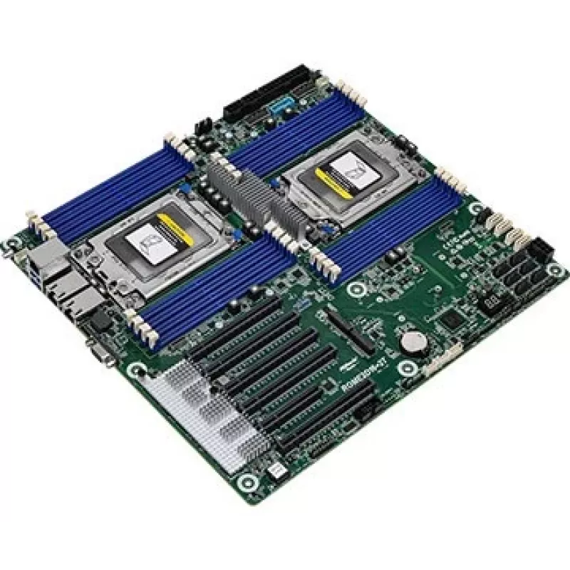 Emaplaat ASRock ROME2D16-2T LGA 4094 EEB, kahe pesaga, 16 DIMM DDR4, 3,2 TB RDIMM, 5x PCIe x16 Gen4, 16x SATA III