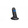 Juhtmeta telefon Motorola C1001CB Must — DECT juhtmeta telefonitoru 1,6-tollise ekraaniga