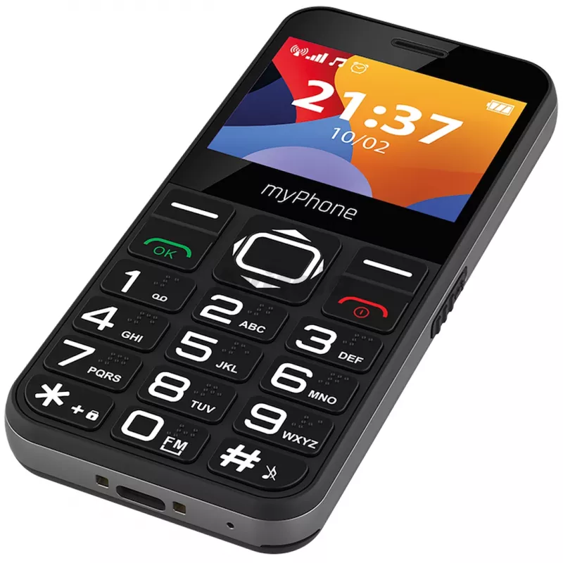Mobiiltelefon MyPhone HALO 3 Must, 6,3 tolli