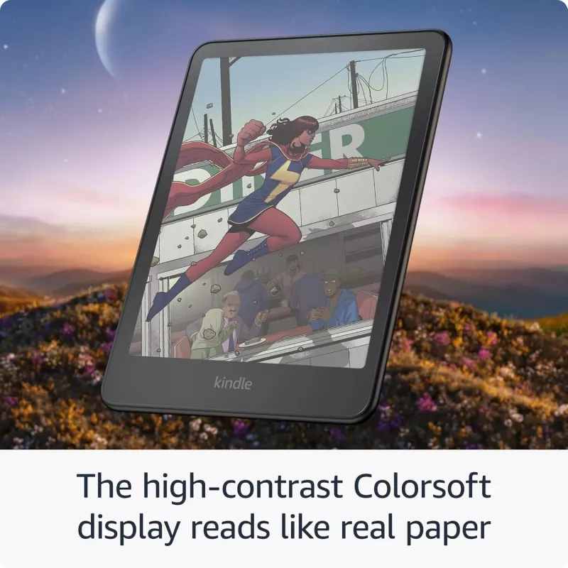 Amazon Kindle Colorsoft Signature Ed. e-luger Puuteekraan 32 GB Wi-Fi Must