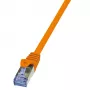 Võrgukaabel LogiLink 2m Cat.6A RJ-45 S/FTP oranž
