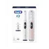 Braun Oral-B iO Series 6 Duo Elektriline Hambahari 2-Pakk Valge/Roosa