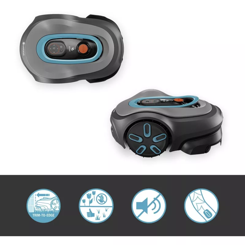Robotic lawn mower Gardena smart SILENO pro aku 600 m² 16 cm