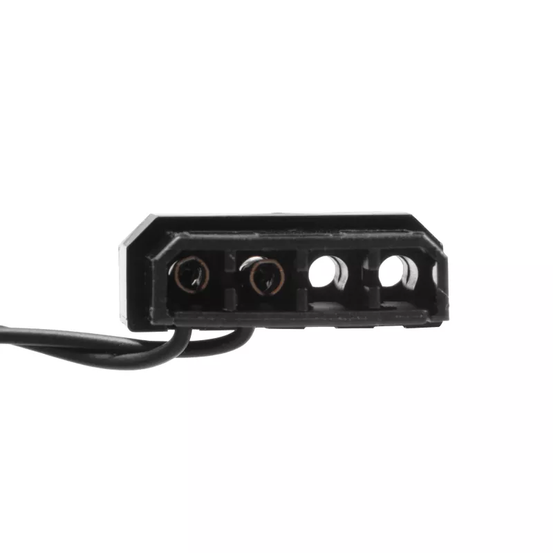 Akyga AW-12E-BR 120 mm korpusventilaator, 33 punast LED-i, Molex, must