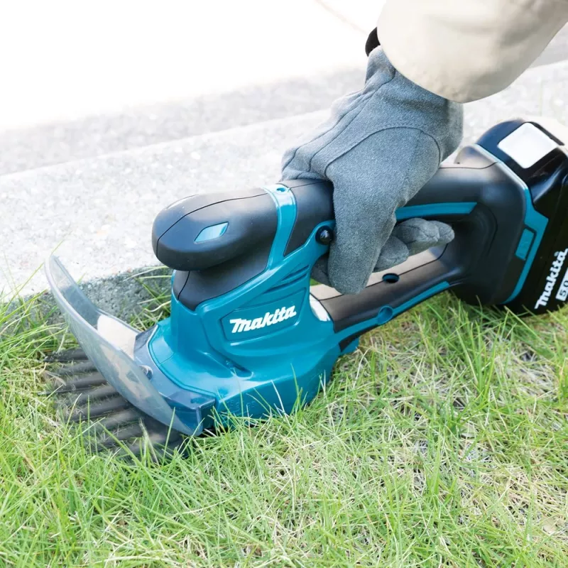 Makita DUM111SYX võsalõikur/muruniiduk 27 W Aku Must, Sinine