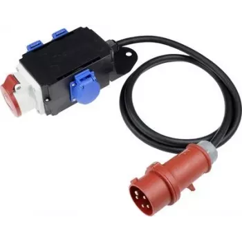 Elektri adapter AS Schwabe MIXO 61520 — CEE pistik 3x400V kuni 3x230V
