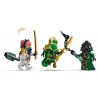 LEGO konstruktsioonimänguasi NINJAGO 71842 Rontu the Master Dragon — 381 tükki, 4 minifiguuri, vitriinimudel 130 mm