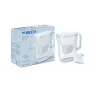 Veefiltri kann BRITA Style Essential — valge, 1,4 L filtreeritud vee maht, 2,4 L paak, ühildub MAXTRA+ Pro kassettidega