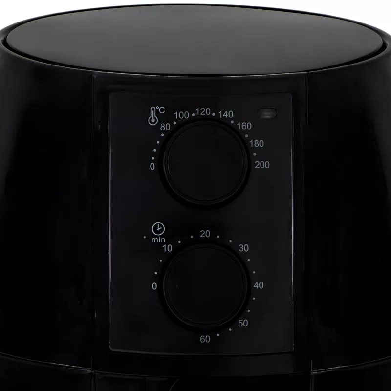 Kuumaõhufritüür Adler AD 6312 — 2,5 L, 1600 W, must, 80–200 °C, 60 min taimer