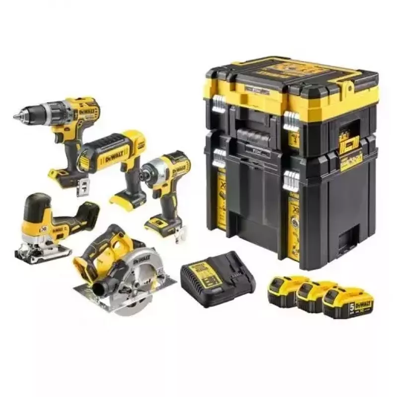 Elektriliste tööriistade komplekt DeWALT DCK500P3T-QW, 18 V, 3 akut