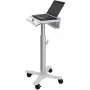 Ergotron StyleView sülearvutikäru, SV10 - käru sülearvutile - meditsiiniline - metall - valge, alumiinium - ekraani suurus: kuni 43,2 cm (kuni 43,20 cm (17)) (SV10-1100-0)