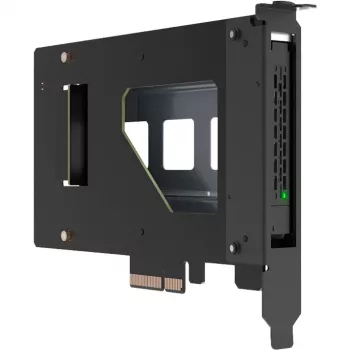 ICY Dock ToughArmor MB111VP-B - mobiilne mälu raam - and2 / and3 SSD Mobiilraam - 2.5 (6,4 cm) - NVMe - PCIe 4,0 x4 - Must (MB111VP-B)