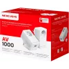MERCUSYS MP500P KIT - AV1000 Gigabit läbiviiguga Powerline stardikomplekt pistikupesaga