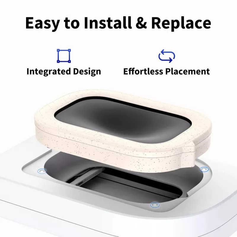 PETKIT Purobot Ultra liivakasti jäätmekotid — pakk 1 tk, Ekraani diagonaal 2,54 cm (1 toll)