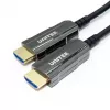 HDMI optiline kaabel Unitek C11092ASL01 4K 60Hz (HDMI 2.0, 20 m, isane-isane, must)