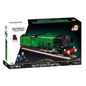 Cobi Building Blocks Train Flying Scotsman mudel COBI-6292 mõõtkavas 1:48, ehituskomplekt
