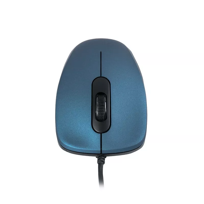 ModeCom MC-M10S - Hiir - Optiline - 3 nuppu - Juhtmega ühendus - USB - Sinine