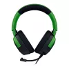Juhtmega mänguri peakomplekt Razer Kraken V4 X — supra-auraalne, 20–20000 Hz, 1,8 m kaabel, 310 g, must/roheline