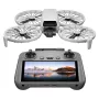 Droon DJI Flip 4 48 MP kaameraga, 4K (3840x2160), 3110 mAh aku, 16 m/s, 14 000 m ulatus, 4 rootorit, 0,249 kg, must/valge