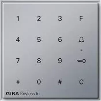 Elektrikalüliti tarvik Gira 260565, alumiiniumviimistlus, IP44 kaitse