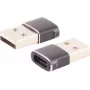 USB A USB-C adapterile ShiverPeaks 14-05034 — USB 2.0, õhuke metallkorpus