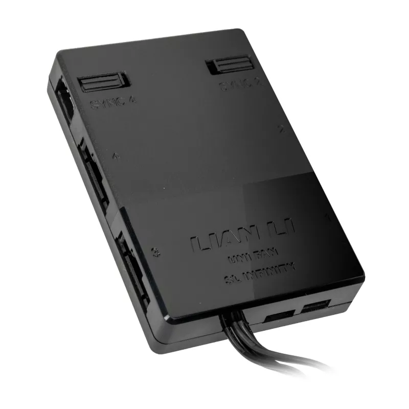 lian li Controller UNI HUB SL-INF 12SLIN-CONT3W valge — RGB ventilaatori ja LED-riba jaotur