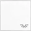Seinale paigaldatav valguspaneel Jung A 590 L WW, valge