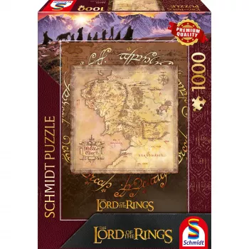 Pusle 1000 tk, schmidt spiele Sõrmuste isand – Keskmaa, kunstiprint