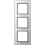 Seinale paigaldatav lüliti klaasist katteplaat JUNG AC 583 GL WW Valge, klaas, 84×226 mm
