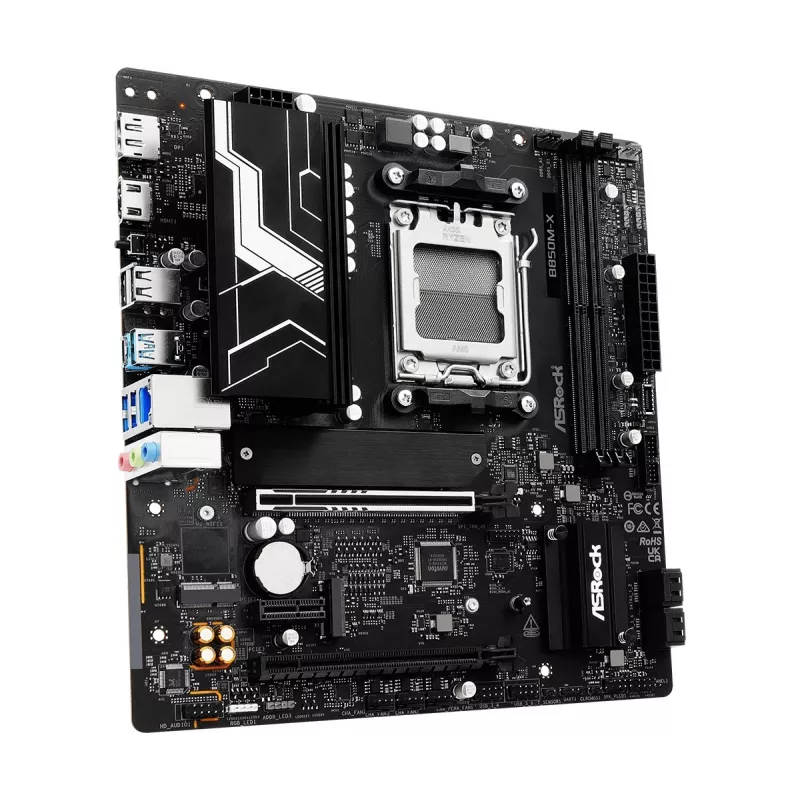 ASRock B850M-X R2.0 AM5 Micro-ATX emaplaat