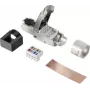 Renkforce RJ45 pistik CAT 8.1 8P8C pistik väliühendus (tööriistavaba) Hõbedane RF-4495306 1 tk (RF-4495306)