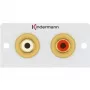Pistikupesa 2 x RCA Kindermann 7444000510