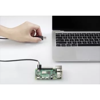 Renkforce RF-4499440 USB-kaabel, must