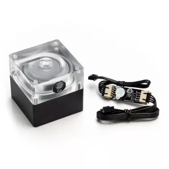 BitsPower P5D PWM Pump V1 ARGB läbipaistev pump BPTA-P5DP-AC