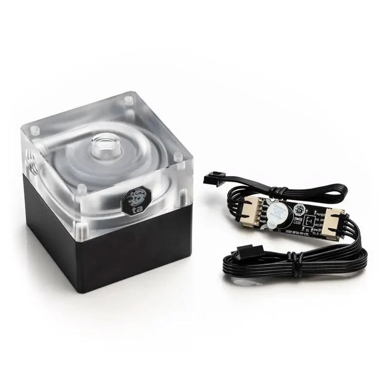 BitsPower P5D PWM Pump V1 ARGB läbipaistev pump BPTA-P5DP-AC