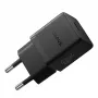Seinalaadija Baseus Rychlon 20W — 1× USB‑A, 1× USB‑C, PD ja QC 3.0