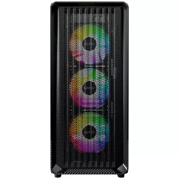 PC Case Montech X5 Midi Tower Must ATX 3x140mm Fans