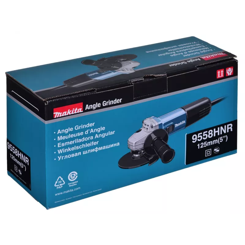 Makita 9558HNR nurklihvija, 125 mm